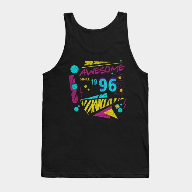 Awesome Since 1996-96’s Birthday Celebration, 41st Birthday Tank Top by ysmnlettering